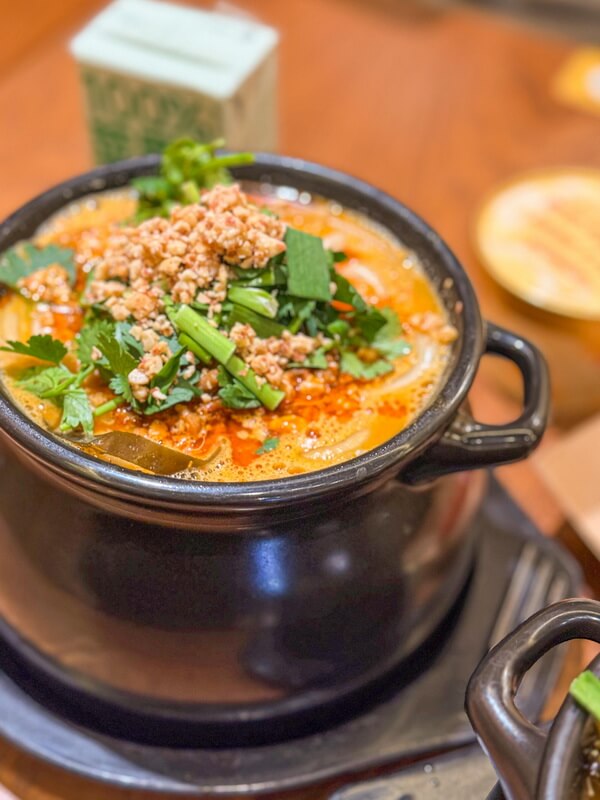 砂锅麻酱土豆粉